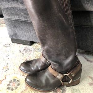 Freebird black tall boots